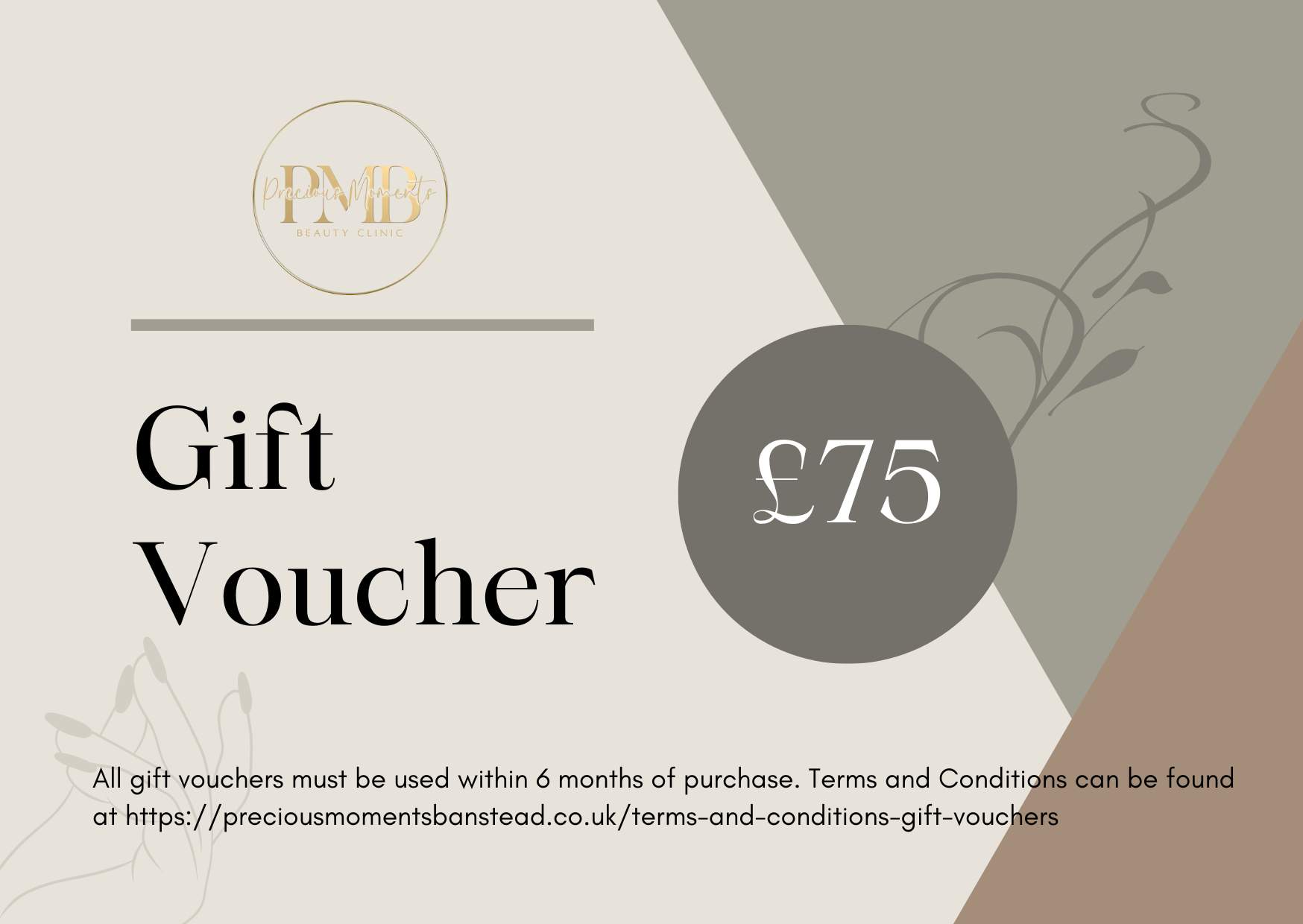 Precious Moments Gift Voucher 75 Precious Moments Gift Voucher 75